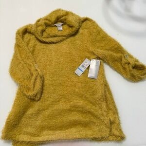 MULTIPLES Fuzzy Eyelash Knit Tunic Sweater – XL –‎ NWT ($59)